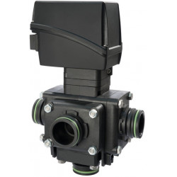 Elektrischer Kugelhahn 5-Wege-Gabelanschluss, UHMW, CANbus, ARAG, 853156S66, 853157S77