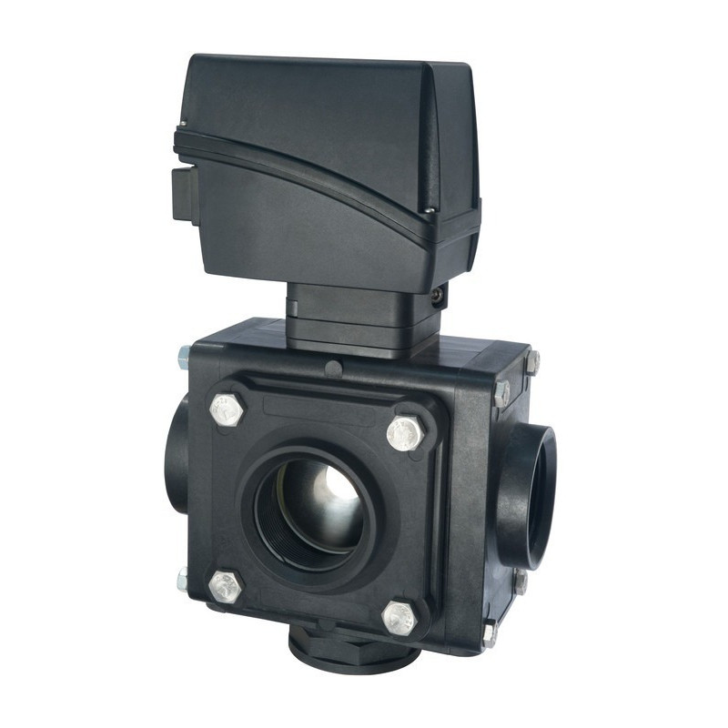 Elektrischer Kugelhahn 5-Wege-Gewindeanschluss, CANbus, ARAG, 853253A44, 853257E77