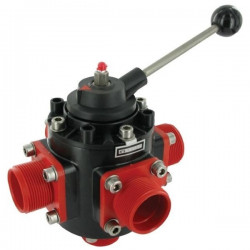 Zawór kulowy 2 1/2" 5-drożny VTDC0800, Polmac