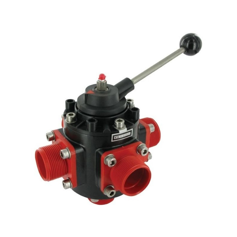 Zawór kulowy 2 1/2" 5-drożny VTDC0800, Polmac