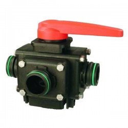 4-Wege-Kugelhahn T4 453, ARAG, 453043S44, 453243S44