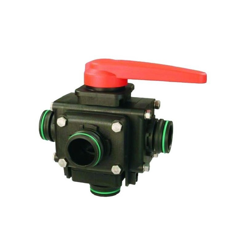 5-Wege-Kugelhahn T6 453, ARAG, 453056S66, 453456S66, 453256S66