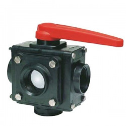 5-Wege-Kugelhahn 2&quot;F 453, ARAG, 453257A97, 453457A97