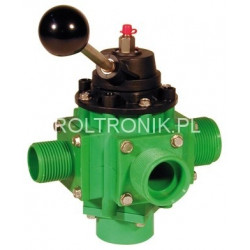 4/5-Wege-Kugelhahn 1 1/4&quot; VTD93300ST, Polmac