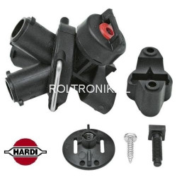 2Hardi 3-position head/nozzle holder