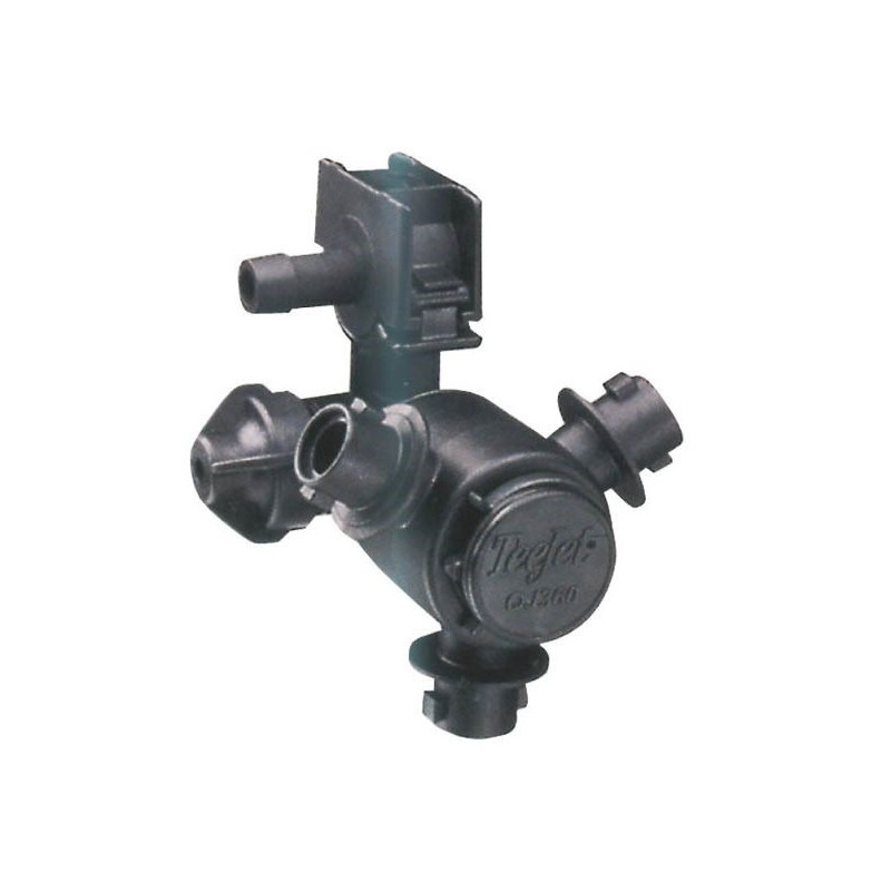 3-position head for 13mm hose - end, QJ363C5001NYB, Teejet