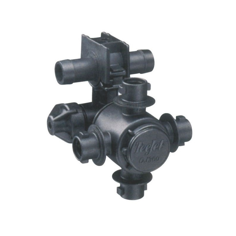 4-position head for 19mm hose, QJ3647502NYB, Teejet