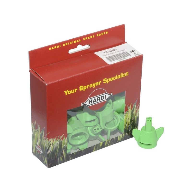 Quintastream hellgrüne Sprühdüsen 12 Stück 75080900 Hardi