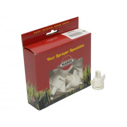 Quintastream weiße Sprühgeräte 12 Stück 75080700 Hardi