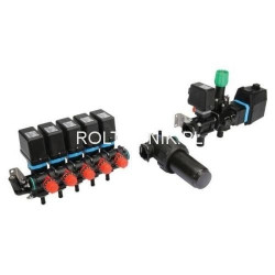 Electric control equipment 5 sections, 200l/min, 20bar, ARAG, 4645502F5SKIT