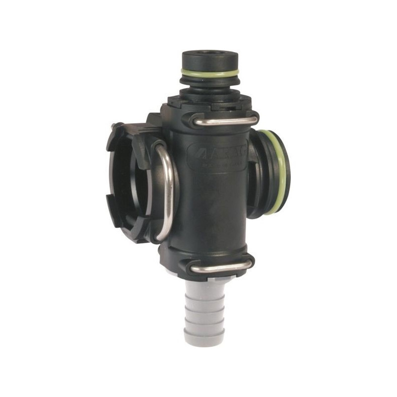 Manifold with pressure relief valve, 463200300, 4732000300, Arag