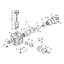 Teile für die Comet BP205 K Pumpe, KATALOG-BP205K