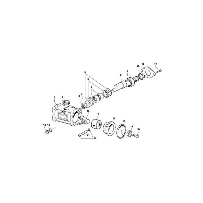 Teile für die Comet BP60 K Pumpe, KATALOG-BP60K