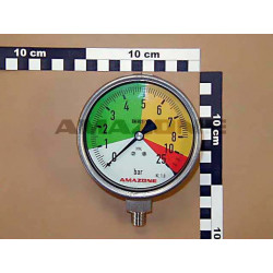 Manometer NG100 0-8/25 bar GD086, Amazone