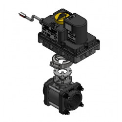 Banjo-Magnetventil EIN/AUS, Gewinde 1 1/4&quot;F, EV1254