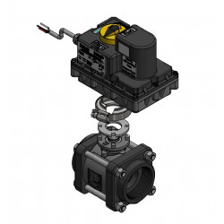 Banjo-Magnetventil EIN/AUS, Gewinde 2&quot;F, EV200V