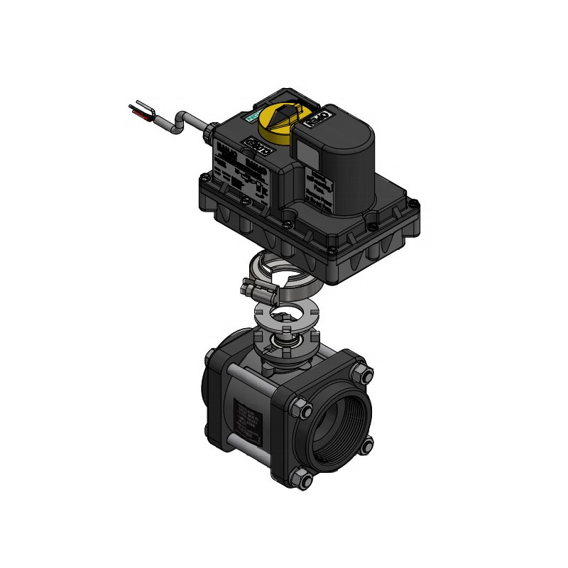 Banjo-Magnetventil EIN/AUS, Gewinde 2&quot;F, EV200V