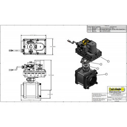 Banjo-Magnetventil EIN/AUS, Gewinde 2&quot;F, EV204SD