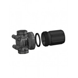 Banjo-Filtergehäuse mit Gewinde 1/2&quot; - ohne Einsatz, LSTM050HB