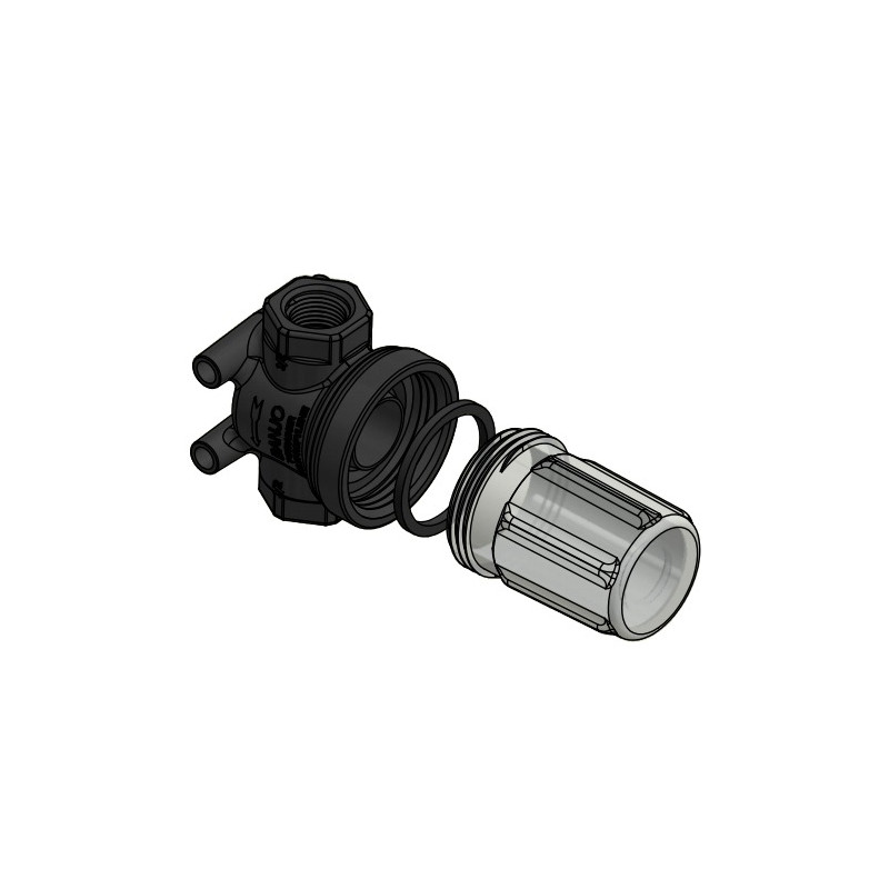 Banjo-Filterkörper 1/2&quot; - ohne Kartusche, LSTM050HBC