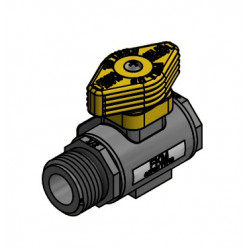 Bewässerungsventilgewinde 3/8&quot;F x 1/2&quot;M, LV038050MTLV, Banjo