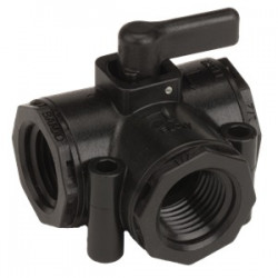 Banjo-Bewässerungsventil 3-Wege 1/2&quot; F-Gewinde, LV050SLV