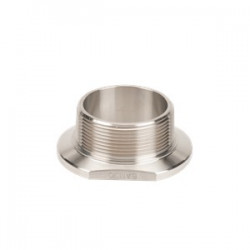 Banjo-Adapter 2&quot; FP Flansch 2&quot;M Gewinde Edelstahl, M220MPTSS