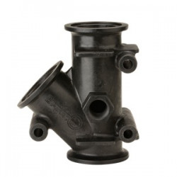 Banjo-T-Stück, 3 x 2 Zoll FP-Flansch mit 3/4 Zoll F-Messgeräthalterung, M220YG45