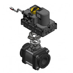 Banjo-Magnetventil EIN/AUS-Flansch 2&quot;, MEV200CF24