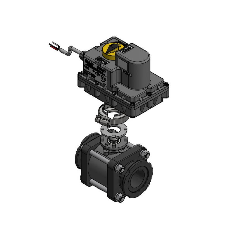 Banjo-Magnetventil EIN/AUS-Flansch 2", MEV200CF24