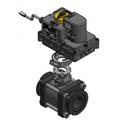 Banjo-Magnetventil EIN/AUS-Flansch 2&quot;, MEV200CFL9