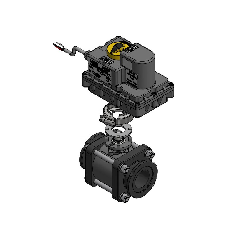 Banjo-Magnetventil EIN/AUS-Flansch 2", MEV200CFL9