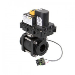 Banjo ON/OFF-Magnetventil, 2&quot;-Flansch, mit 4-poligem Stecker, MEV201CF