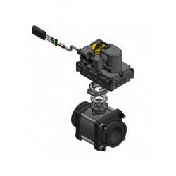 Banjo-Magnetventil EIN/AUS 2&quot; Flansch Voller Durchgang mit Stopfen, MEV221CF