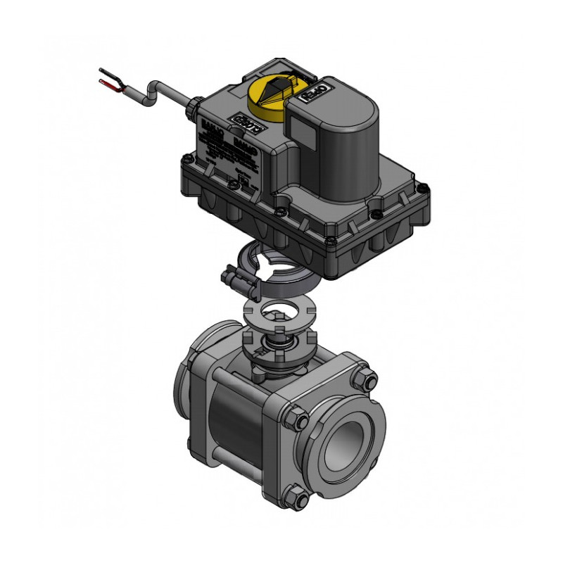 Banjo-Magnetventil, 2"-Flansch, MEVR207CF