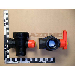 3-Wegekugelhahn 3/4Zoll 3Loch ZF1241, Amazone