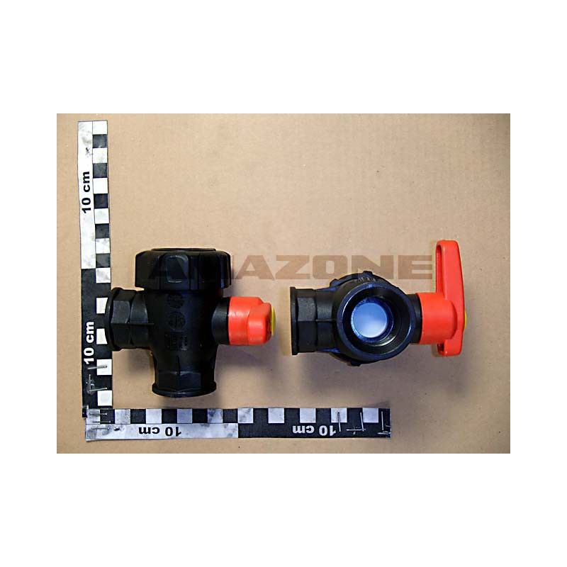 3-Wegekugelhahn 3/4Zoll 3Loch ZF1241, Amazone
