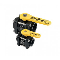 Banjo-Kugelhahn Gewinde 1 1/2&quot;F, V150