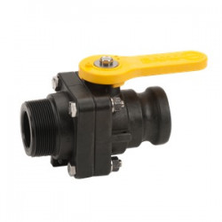 Banjo-Kugelhahn, Gewinde 2&quot;M, Camlock 2&quot;M, VSFMT205