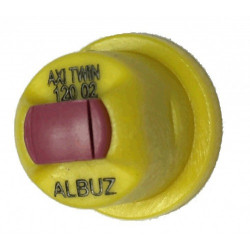 Extended range flat spray nozzle AXI ALBUZ