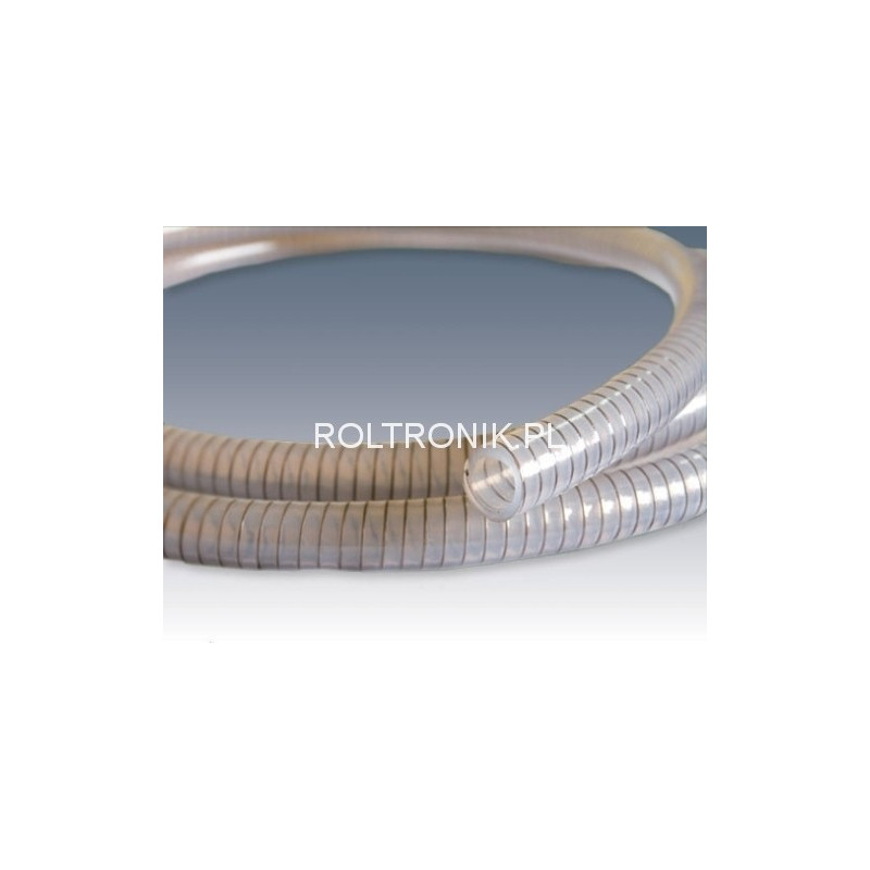 Liquid indicator hose with zinc-plated steel spiral reinforcement d.12, TRIC135460