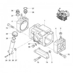 2Teile für die Annovi Reverberi AR50 Pumpe
