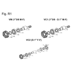 2Teile für die Bertolini Poly 2300 Pumpe