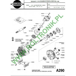HARDI 462 Pumpenreparatursatz 750738003