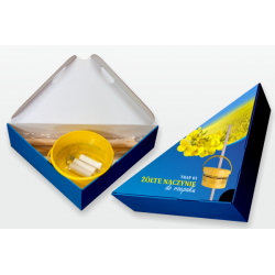 Gelber Rapscontainer PREMIUM komplett, TRAP030P