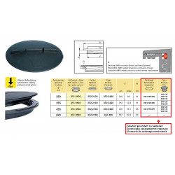 2Smooth Line Tankdeckel der 2er-Serie – Top Mount ARAG