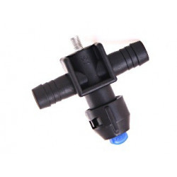 D.13 hose nozzle holder, pass-through, AP13S1.61, Agroplast