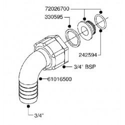 2Flachrohrverbinder, 72026700 Hardi