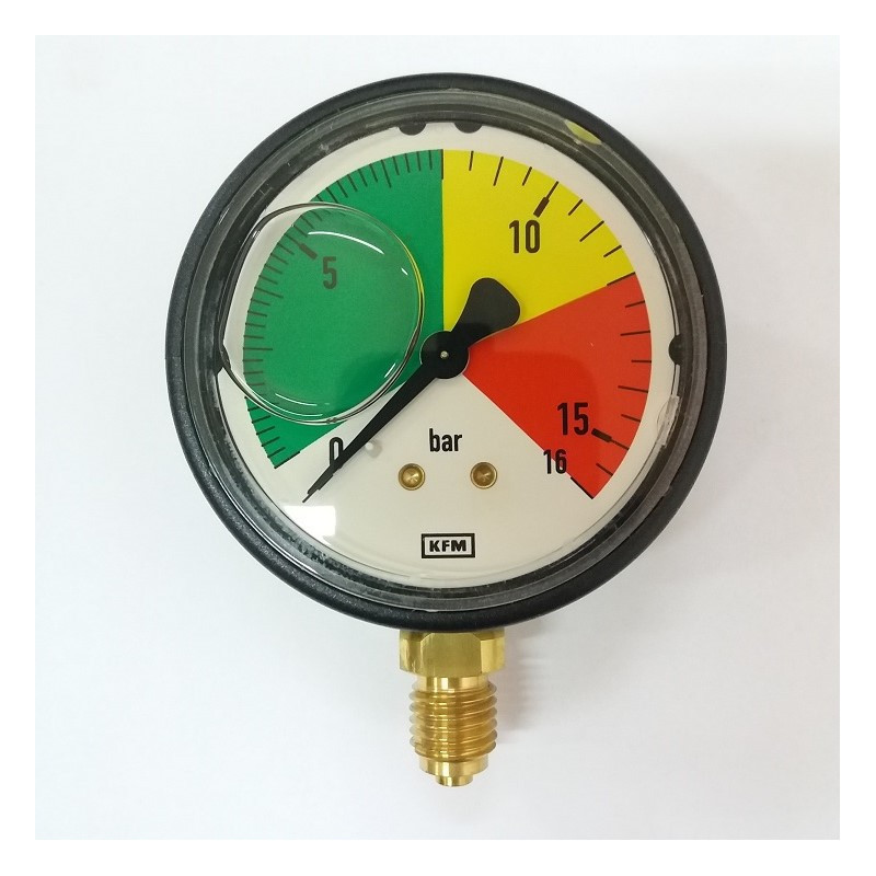 Glycerinmanometer 0-16bar M12X1,5, 4002000021