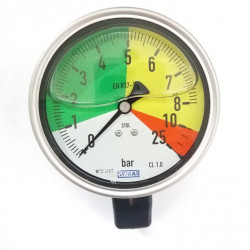 M100 pressure gauge 0-5-8/25bar 1/4&quot; WIKA, 31098239